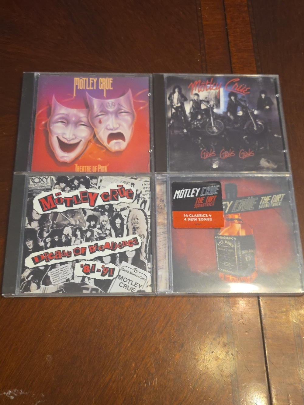 Motley Crue CD Collection